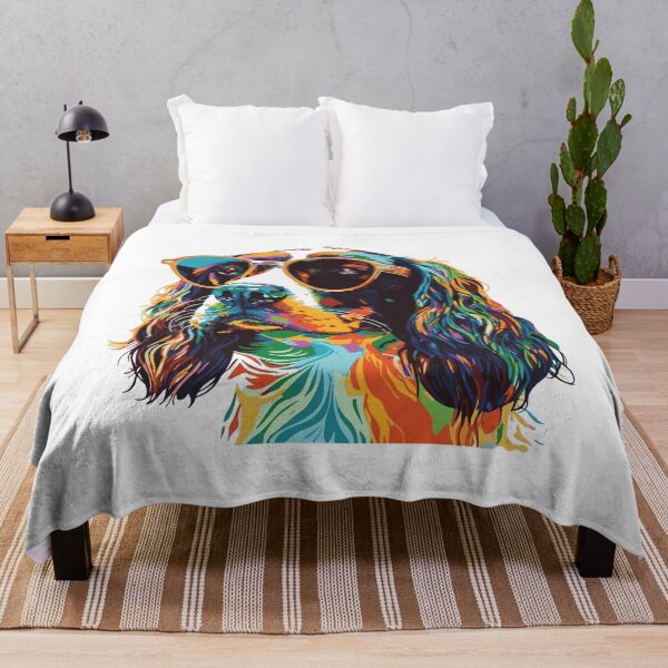 Item preview, Cavalier King Charles Spaniel in sunglasses designed and sold by saskdigitalart.