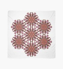 trippy geometric star design Scarf