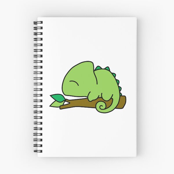 Item preview, Green Chameleon on a Tree Branch designed and sold by OrderofOps.