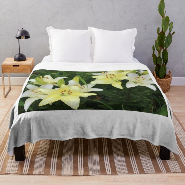 Item preview, Pale Yellow Daylily Flowers designed and sold by Corey Ford.
