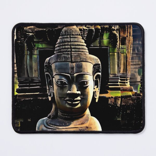 Item preview, Bayon Temple Painting designed and sold by RaveToTheGrave.