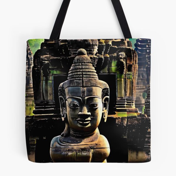 Item preview, Bayon Temple Painting designed and sold by RaveToTheGrave.