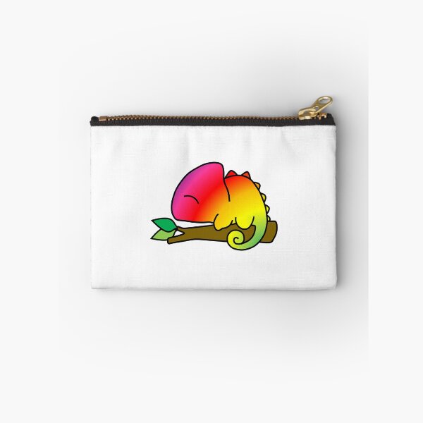 Item preview, Rainbow Chameleon on a Tree Branch designed and sold by OrderofOps.