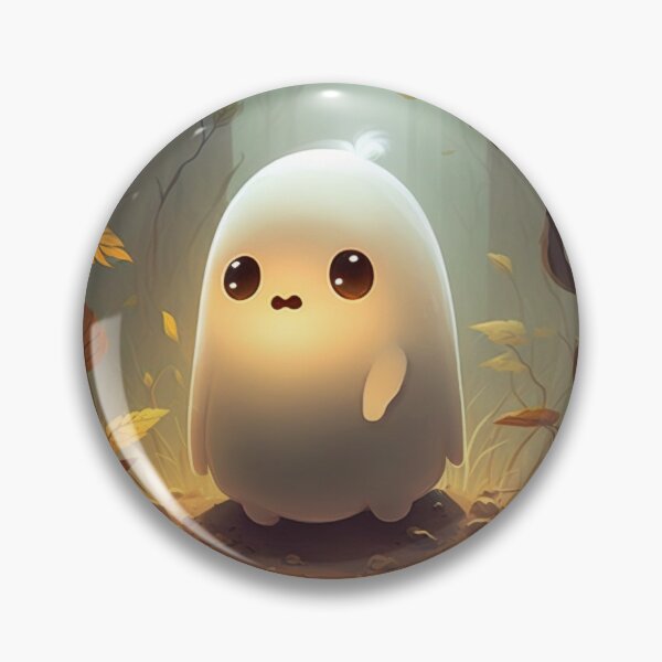 Item preview, Scared Little Forest Ghost designed and sold by Scraponzo.