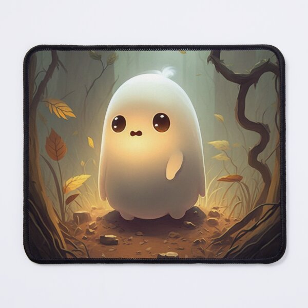 Item preview, Scared Little Forest Ghost designed and sold by Scraponzo.