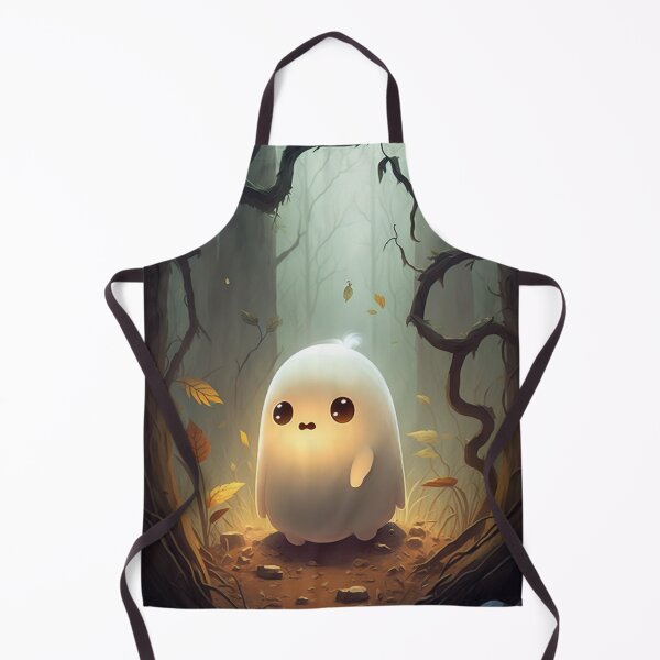 Item preview, Scared Little Forest Ghost designed and sold by Scraponzo.