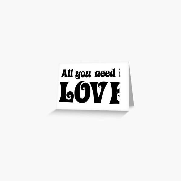 Item preview, ALL YOU NEED IS LOVE designed and sold by -KRAFTWERK.