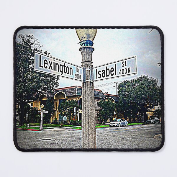 Item preview, Lexington Drive & Isabel Street, Glendale, CA by Mistah Wilson designed and sold by The Street Sign Store.