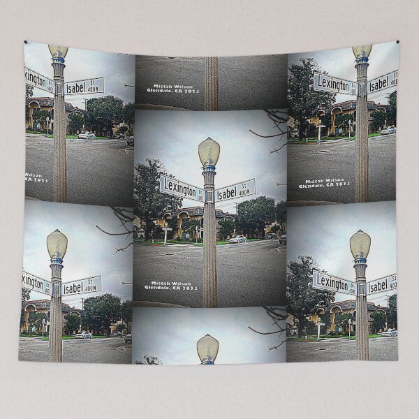 Item preview, Lexington Drive & Isabel Street, Glendale, CA by Mistah Wilson designed and sold by The Street Sign Store.