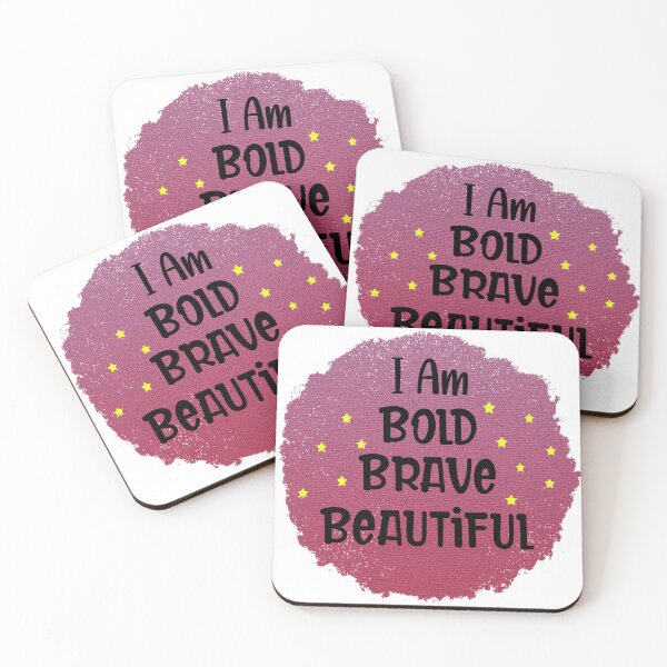 Item preview, I'am Bold Brave and Beautiful, Daily women affirmation Mug, Positive vibe Mug   designed and sold by UMI BLOOM.