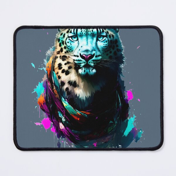 Item preview, Sci-fi Badass and Awesome Leopard Colorful  designed and sold by muhamuha.