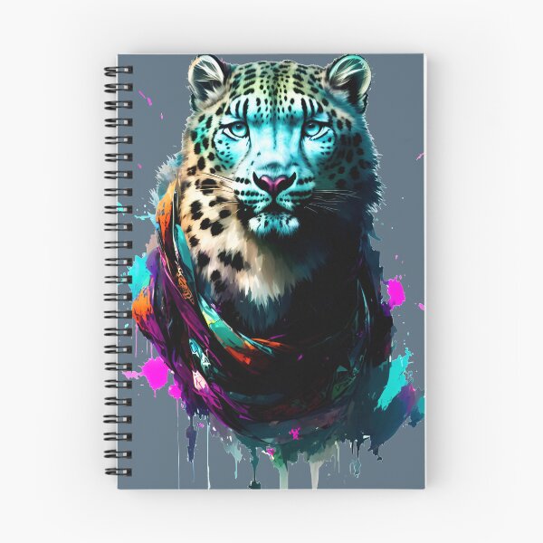 Item preview, Sci-fi Badass and Awesome Leopard Colorful  designed and sold by muhamuha.