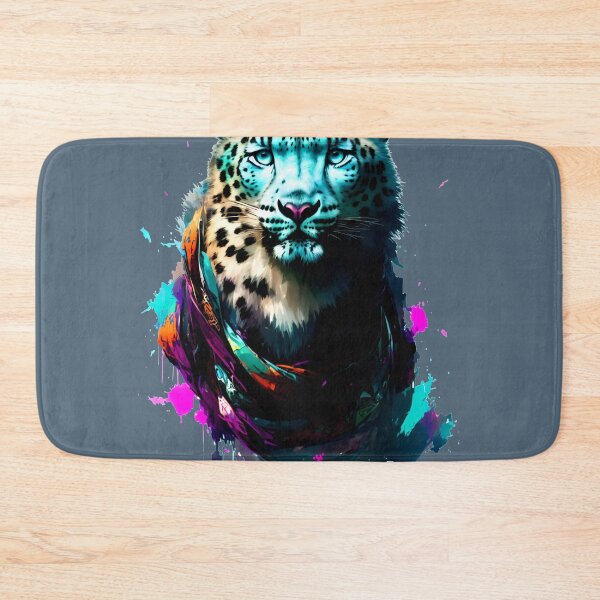 Item preview, Sci-fi Badass and Awesome Leopard Colorful  designed and sold by muhamuha.