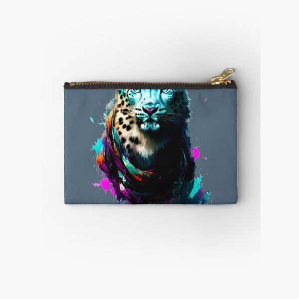 Item preview, Sci-fi Badass and Awesome Leopard Colorful  designed and sold by muhamuha.