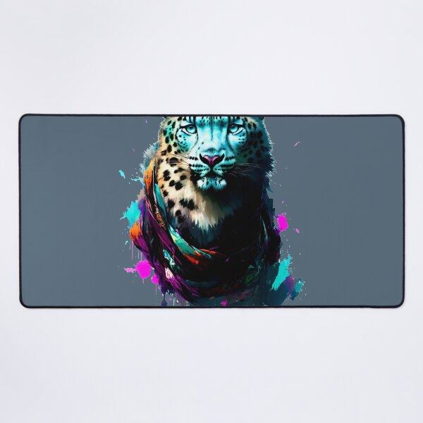 Item preview, Sci-fi Badass and Awesome Leopard Colorful  designed and sold by muhamuha.
