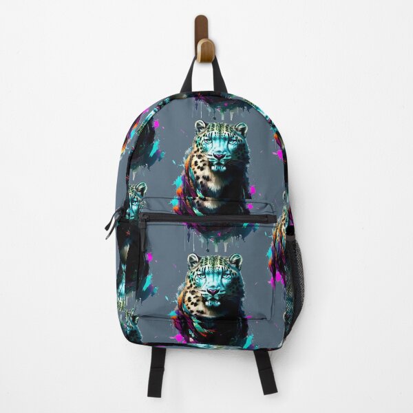 Item preview, Sci-fi Badass and Awesome Leopard Colorful designed and sold by muhamuha.
