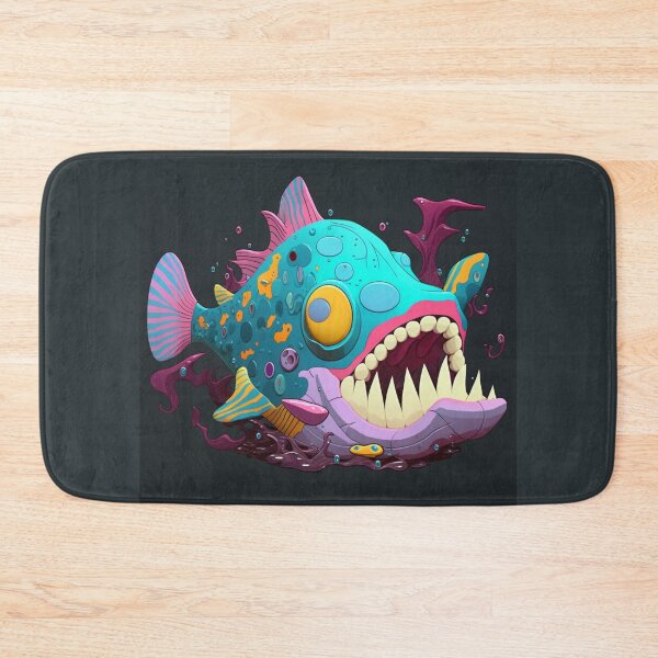 Item preview, Bruxish, the Colorful Psychic Fish in murky waters! designed and sold by Frocentric.