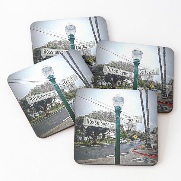 Item preview, Rossmoyne Avenue & Cortez Drive, Glendale, CA by Mistah Wilson designed and sold by The Street Sign Store.