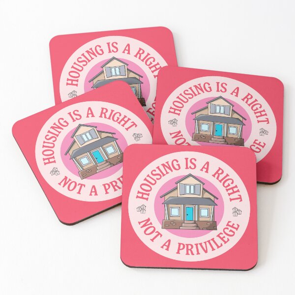 Item preview, Housing Is A Right - Not A Privilege designed and sold by Picket Club.