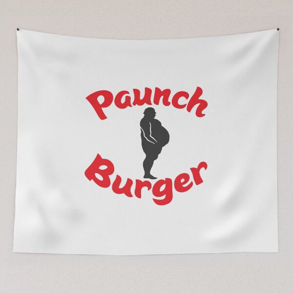 Item preview, Paunch Burger Original designed and sold by mantrasupply.