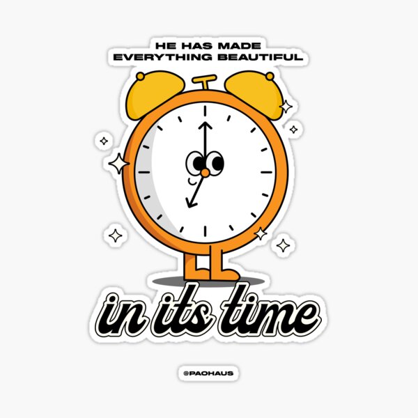 God's Timing | Sticker