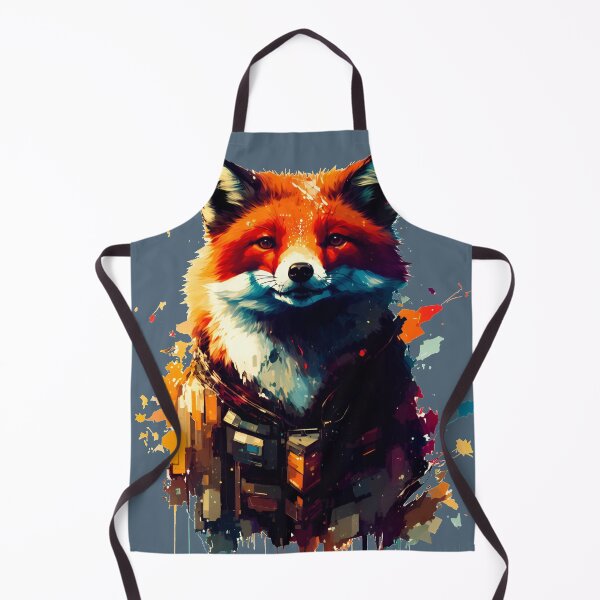 Item preview, Sci-fi Badass and Awesome Fox Colorful designed and sold by muhamuha.