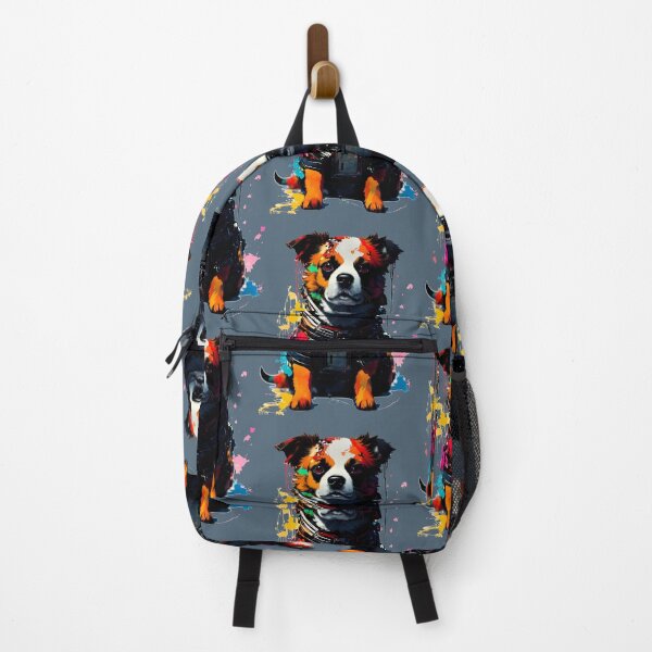 Item preview, Sci-fi Badass and Awesome Dog Colorful designed and sold by muhamuha.