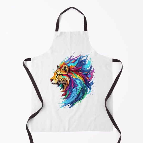 Item preview, Cheetah Digital Painting - Rainbow Splash of Ink designed and sold by Azayda Designs.