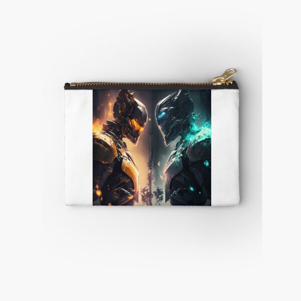 Item preview, Fire & Ice, Futuristic Power Armor Showdown | Sci-Fi Art designed and sold by DaydreamDepot.