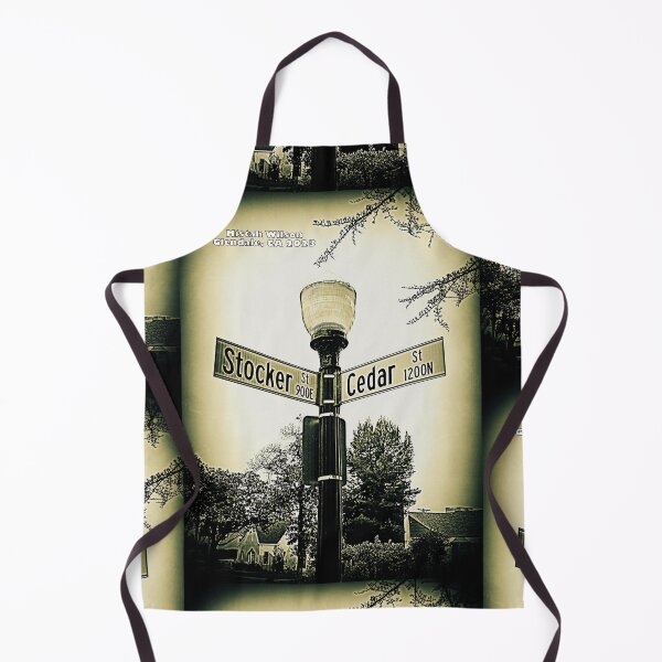 Item preview, Stocker Street & Cedar Street, Glendale, CA by Mistah Wilson designed and sold by The Street Sign Store.