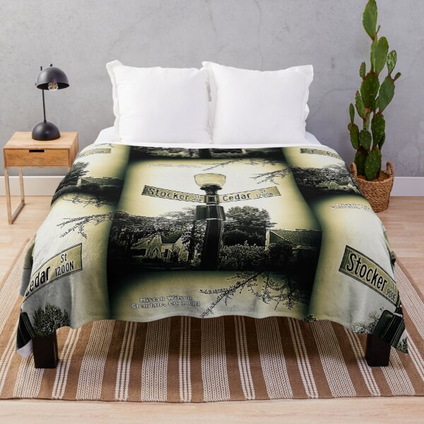 Item preview, Stocker Street & Cedar Street, Glendale, CA by Mistah Wilson designed and sold by The Street Sign Store.