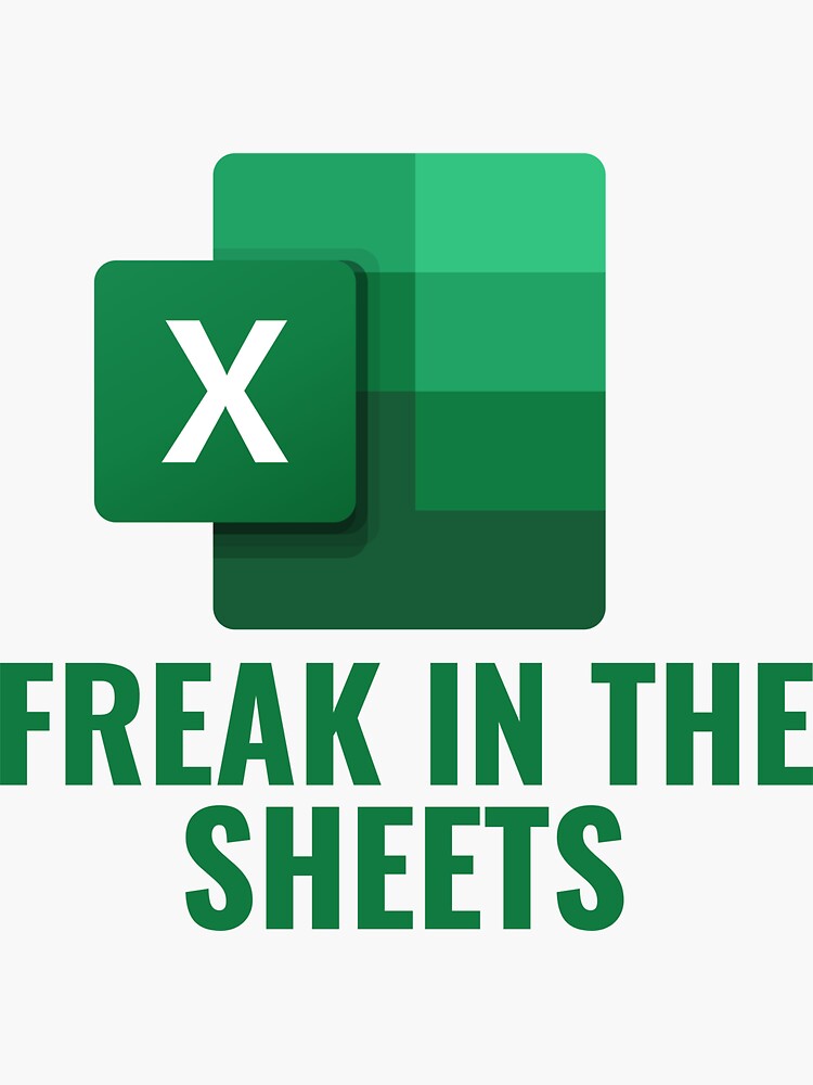 Freak In The Sheets Sticker For Sale By Customtickers Redbubble