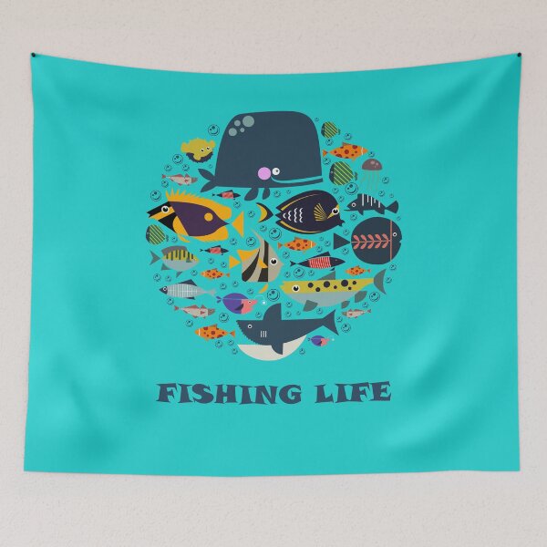 Item preview, The Best Fishing Life  designed and sold by The2TowPax.