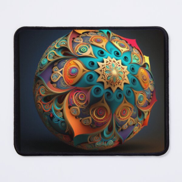 Item preview,   colored mandala by -AI designed and sold by haneen15.