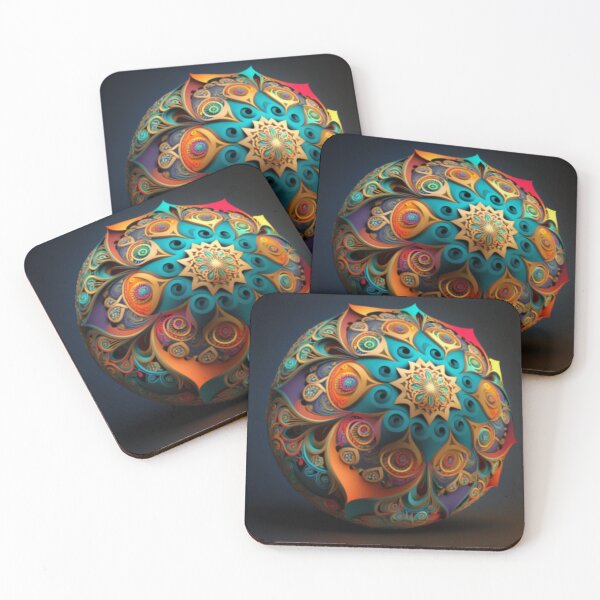 Item preview,   colored mandala by -AI designed and sold by haneen15.