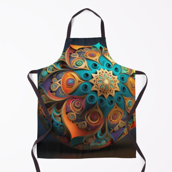 Item preview, colored mandala by -AI designed and sold by haneen15.