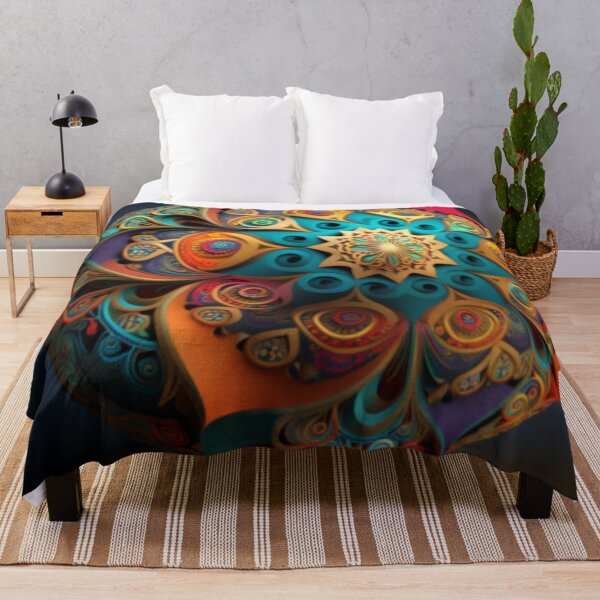 Item preview, colored mandala by -AI designed and sold by haneen15.