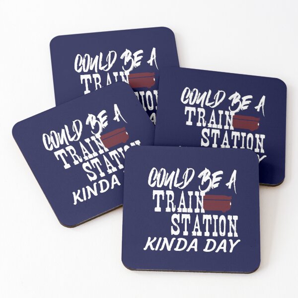 Item preview, Could Be A Train Station Kinda Day shirt, by DAM Creative, designed and sold by DAM Creative ⭐⭐⭐⭐⭐.