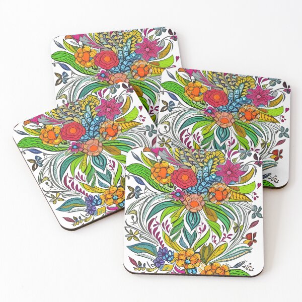 Item preview, Flower pattern designed and sold by vickycerdeira.
