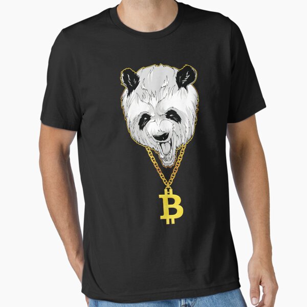 Funny Gangster Panda Bitcoin Tshirt Cryptocurrency Tee Shirt Funny Gangster Panda Bitcoin Tshirt Cryptocurrency Tee Shirt