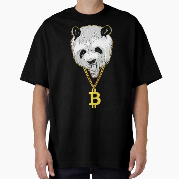 Funny Gangster Panda Bitcoin Tshirt Cryptocurrency Tee Shirt Funny Gangster Panda Bitcoin Tshirt Cryptocurrency Tee Shirt