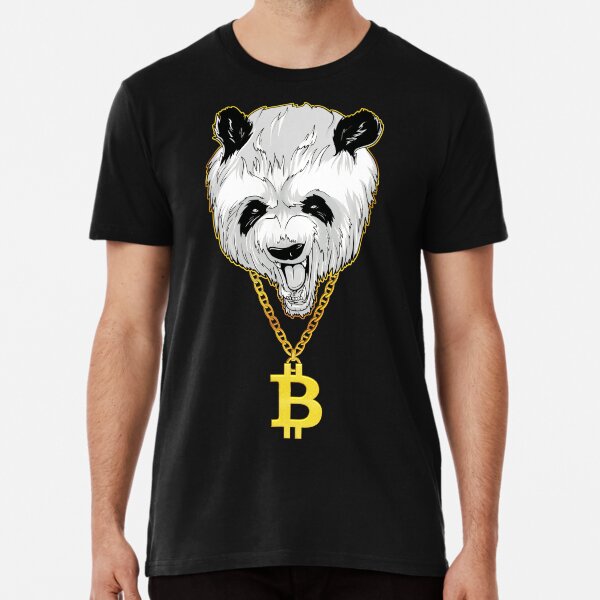 Funny Gangster Panda Bitcoin Tshirt Cryptocurrency Tee Shirt Funny Gangster Panda Bitcoin Tshirt Cryptocurrency Tee Shirt