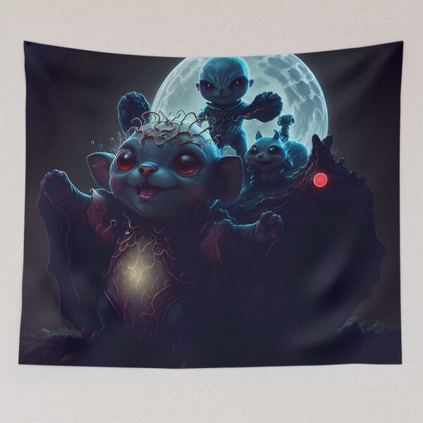 Item preview, Space monsters and friends designed and sold by EssonDigital.