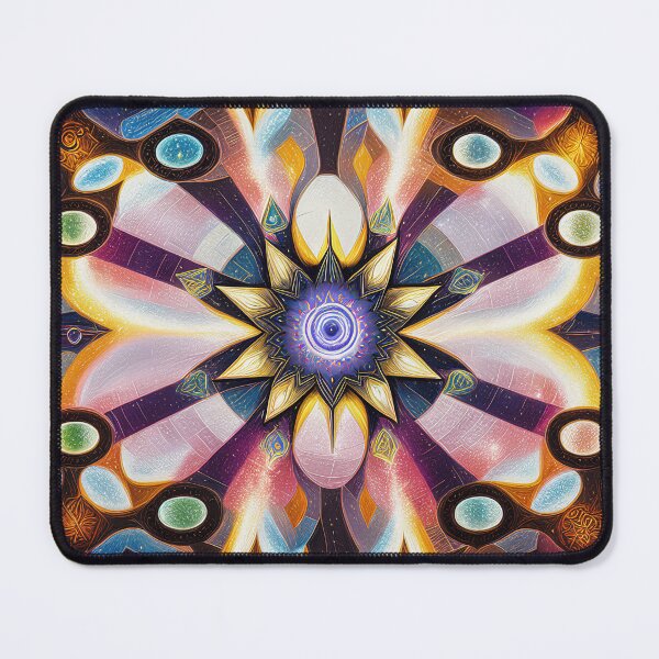 Item preview, "Sacred Vision Mandala #3" A Stunning Piece of Art Combining Sacred Geometry and Visionary Art designed and sold by Nirou-Art.