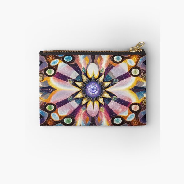 Item preview, "Sacred Vision Mandala #3" A Stunning Piece of Art Combining Sacred Geometry and Visionary Art designed and sold by Nirou-Art.
