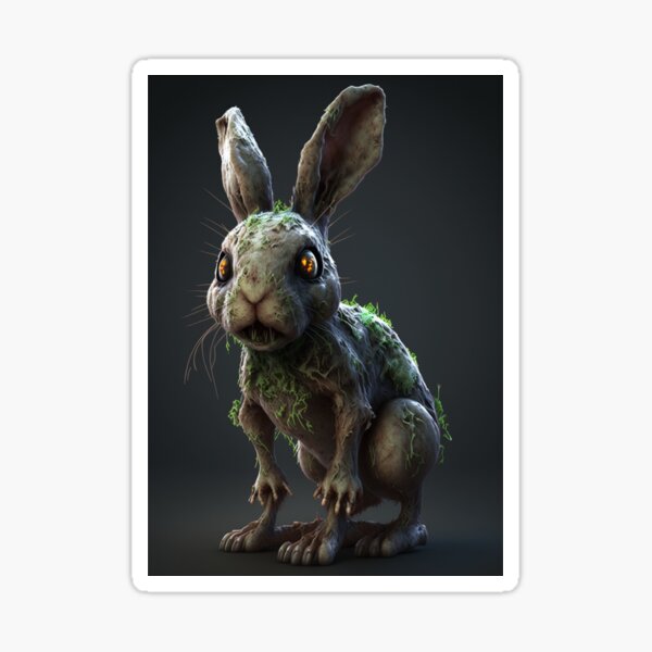 Rabbit Zombie Stock Illustration - Download Image Now - Rabbit - Animal,  Hare, Horror - iStock