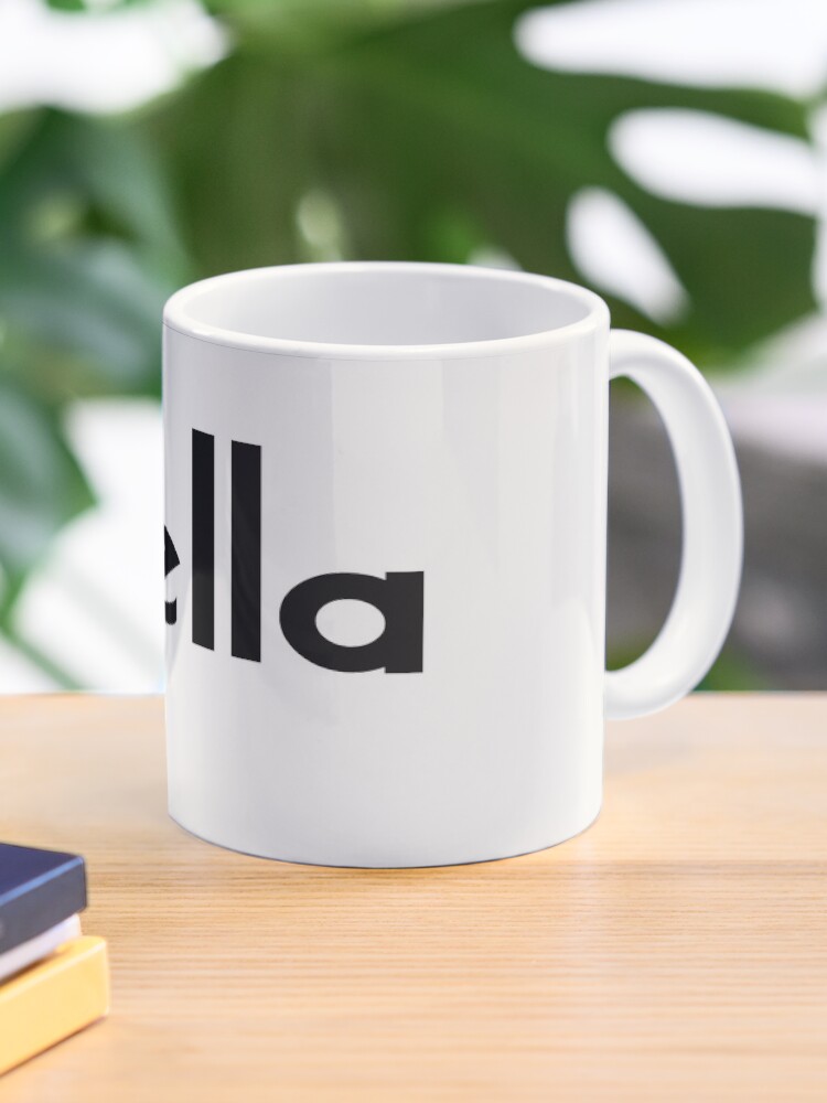 STELLA Coffee Mug Cup featuring the name in photos of sign letters STELLA Coffee Mug Cup featuring the name in photos of sign letters