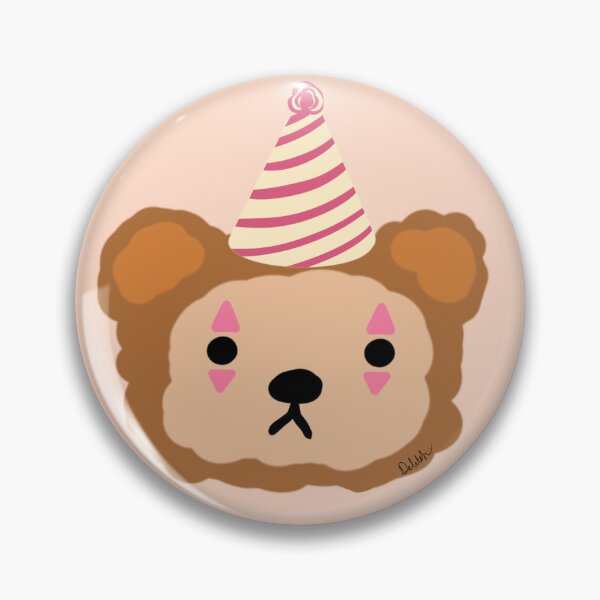 Item preview, Birthday Clown Teddy Bear designed and sold by delliesdoodles.