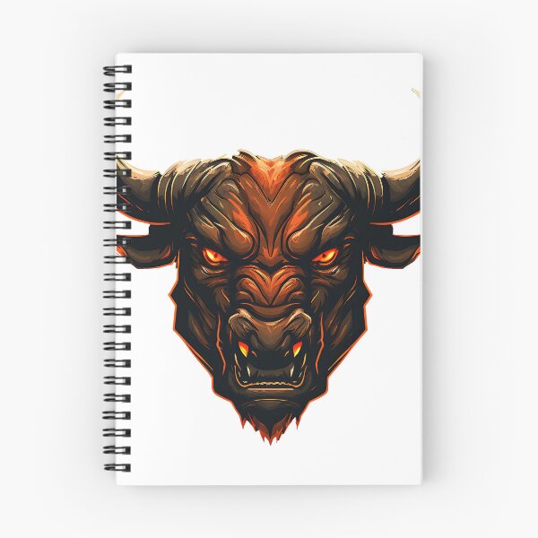 Item preview, Bull Badge Emblem designed and sold by EagleOwlStudio.