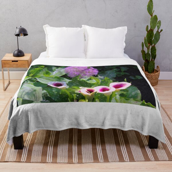 Item preview, Globe thistle and Calla Lilies designed and sold by Corey Ford.